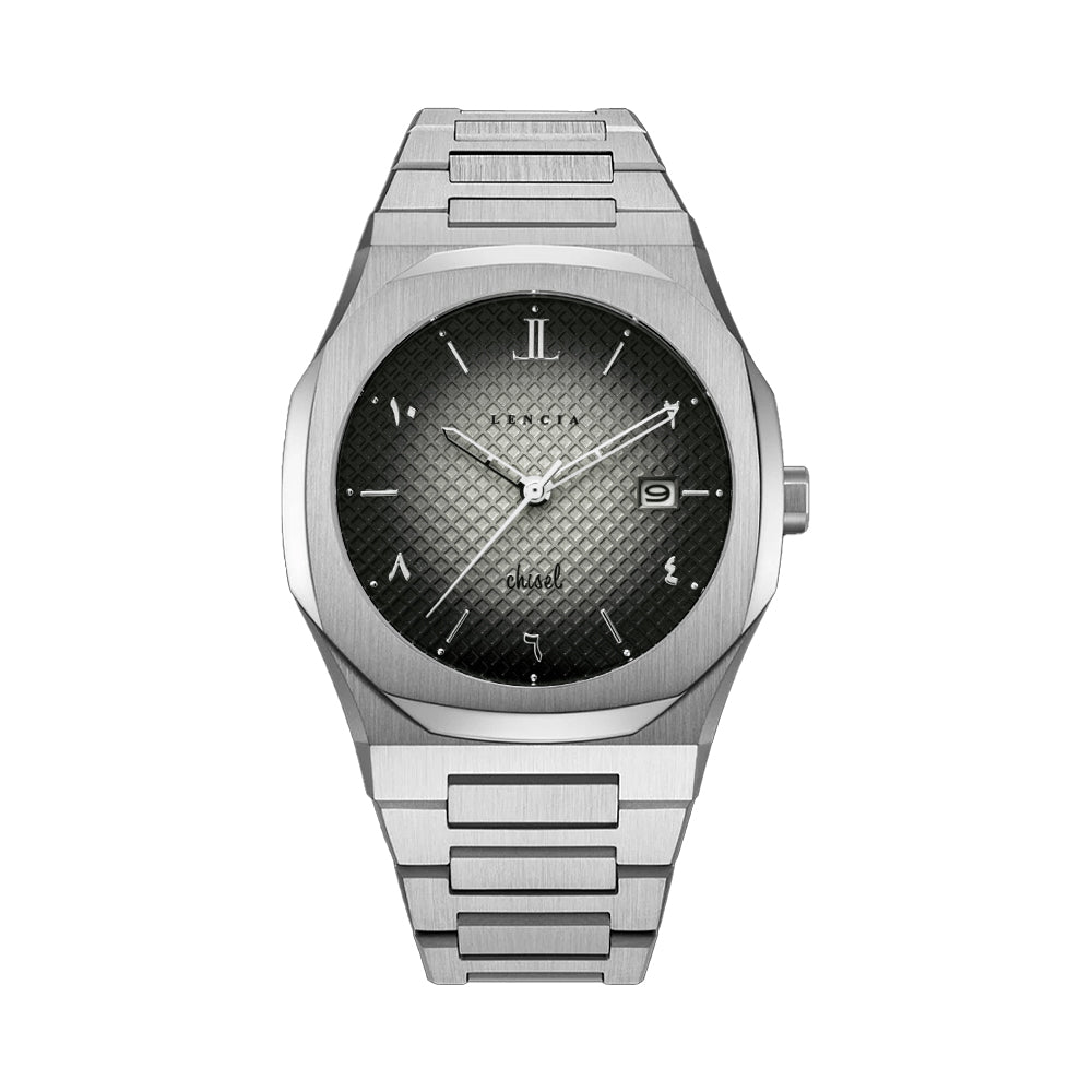 Chisel Contrast Chrono Watch by Lencia LC1015D