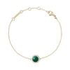 Daniel Wellington Audrey Bracelet Malachite Gold DW00401425