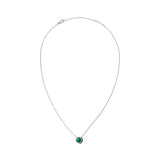 Daniel Wellington Audrey Necklace Malachite Silver DW00401455