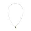 Daniel Wellington Audrey Necklace Tiger Eye Silver DW00401457