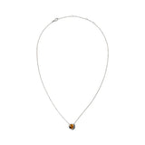 Daniel Wellington Audrey Necklace Tiger Eye Silver DW00401457