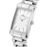 Daniel Wellington Bound White Dial Silver 3-Link Watch DW00100701 - Image 2