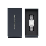 Daniel Wellington Bound White Dial Silver 3-Link Watch DW00100701 - Image 5