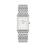Daniel Wellington Bound White Dial Silver 9-Link Watch DW00100706