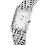 Daniel Wellington Bound White Dial Silver 9-Link Watch DW00100706 - Image 2