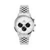 Daniel Wellington Iconic Arch 5-Link Off-White Panda Silver Chronograph DW00100872