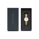 Daniel Wellington Petite Roman Numerals White Dial Gold Watch DW00100682 - Image 4