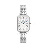 Daniel Wellington Quadro Roman Numerals White Dial Silver Watch DW00100691
