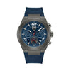Ducati Blue Dial Silicone Nylon Strap Watch For Men DTWGC0002002