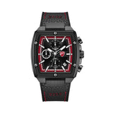 Ducati Chronograph Black Dial High Quality Silicone Strap Watch For Men DTWGC0003403