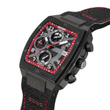 Ducati Chronograph Quartz Black Dial Leather Strap Watch For Men DTWGO0001503 - Image 2
