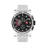 Ducati Corse Chronograph Black Dial Interchangeable Strap Watch For Men DTWGO00016X0
