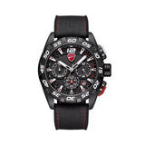 Ducati Corse Chronograph Black Dial Silicone Nylon Strap Watch For Men DTWGO0001801