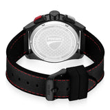Ducati Corse Chronograph Black Dial Silicone Nylon Strap Watch For Men DTWGO0001801 - Image 3
