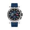 Ducati Dt010 Chronograph Blue Dial Silicone Strap Watch For Men DTWGO0001602