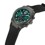 Ducati Dt012 Chronograph Gunmetal Red Dial Silicone Nylon Strap Watch For Men DTWGO0001803 - Image 2