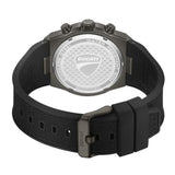 Ducati Dt012 Chronograph Gunmetal Red Dial Silicone Nylon Strap Watch For Men DTWGO0001803 - Image 3