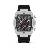 Ducati Quartz Black Dial Silicone Strap Watch For Men DTWGO0001303