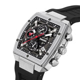 Ducati Quartz Black Dial Silicone Strap Watch For Men DTWGO0001303 - Image 2