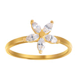 Fabian Ladies Gold Plated Ring, FLJ-AQ05R4958A-R.G4 - Image 4