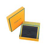 Fabian Leather Black Card Holder For Men - FMWC-SLG13-B - Image 3