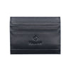 Fabian Leather Black Card Holder For Men - FMWC-SLG14-B