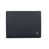Fabian Leather Black Wallet For Men - FMW-SLG10-B