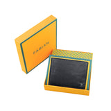 Fabian Leather Black Wallet For Men - FMW-SLG4-B - Image 3