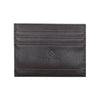 Fabian Leather Brown Card Holder For Men - FMWC-SLG40-BR
