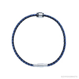 Fabian Men's Blue Black Bracelet FMB-JMYLB103-BBL - Image 4