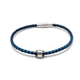 Fabian Men's Blue Black Bracelet FMB-JMYLB103-BBL - Image 3