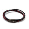 Fabian Men's Ruby Red and Brown Bracelet FMB-JMYLB112-2BRD - Image 3