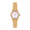 GF Ferre Women's Silver Dial Gold Plated Zircon Watch GFGP24360LZ