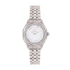 GF Ferre Women's White Dial Stainless Steel Zircon Watch GFSS8064LZ