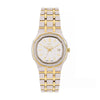 GF Ferre Women's White Dial Two-Tone Zircon Watch GFTG8067LZ