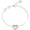 Guess Amami Silver Zirconia Bracelet For Women JUBB04031JWRHS