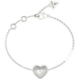 Guess Amami Silver Zirconia Bracelet For Women JUBB04031JWRHS