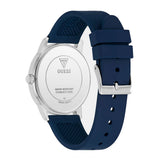 Guess Blue Dial Silicone Strap Men'S Watch GW0973G1 - Image 2