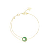 Guess Gold Tone Bamboo Style Bracelet JUBB05227JWYGGNS