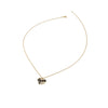Guess Gold-Tone Crystal Stainless Steel Necklace - JUBN04690JWYGT/U