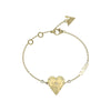 Guess Gold Tone Stainless Steel Bracelet JUBB04047JWYGS