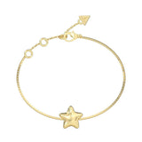Guess Iconique Gold Stone Bracelet For Women JUBB05546JWYGS