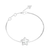 Guess Iconique Silver Star Bracelet For Women JUBB05546JWRHL