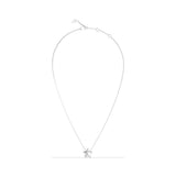 Guess Iconique Silver Star Logo Necklace For Women JUBN05545JWRHT/U