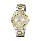 Guess Ladies 2 Tone Multi Function Watch GW0771L3 - Image 2