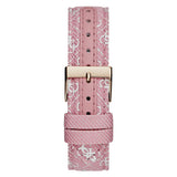 Guess Ladies Pink Rose Gold Tone Analog Watch GW0654L2 - Image 5