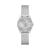 Guess Ladies Silver Tone Analog Watch GW0748L1