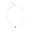 Guess Majorelle Gold Rhinestone Necklace For Women JUBN05377JWYGT/U