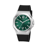 Guess Mens Black Silver Tone Analog Watch GW0850G1 - Image 2