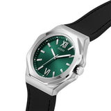 Guess Mens Black Silver Tone Analog Watch GW0850G1 - Image 3